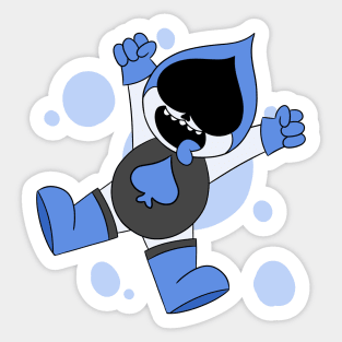 Happy Lancer - Deltarune Sticker